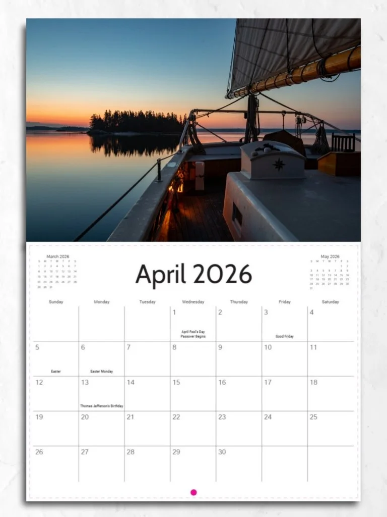 週末限定Paddlers 2026 Calendar Coffee カレンダー・スケジュール